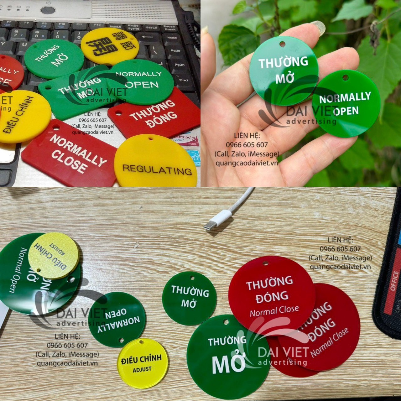 Cơ sở sản xuất móc treo thường mở, thường đóng giá rẻ nhất